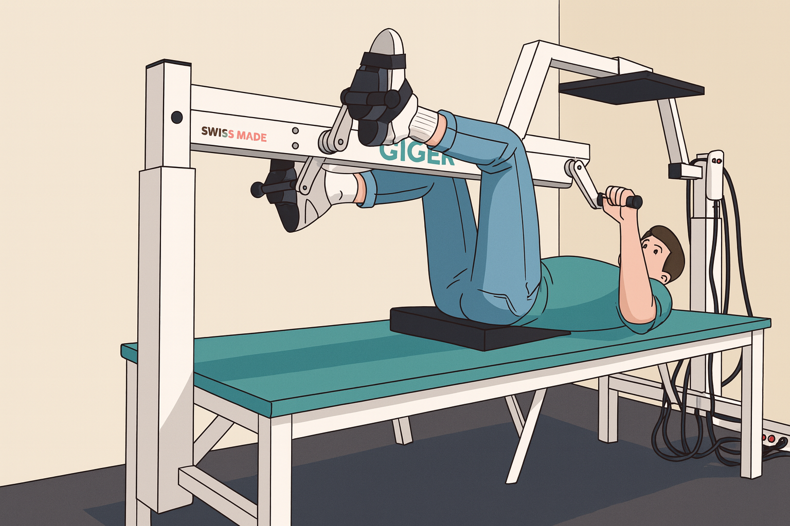 Appareil Giger MD et TDAH